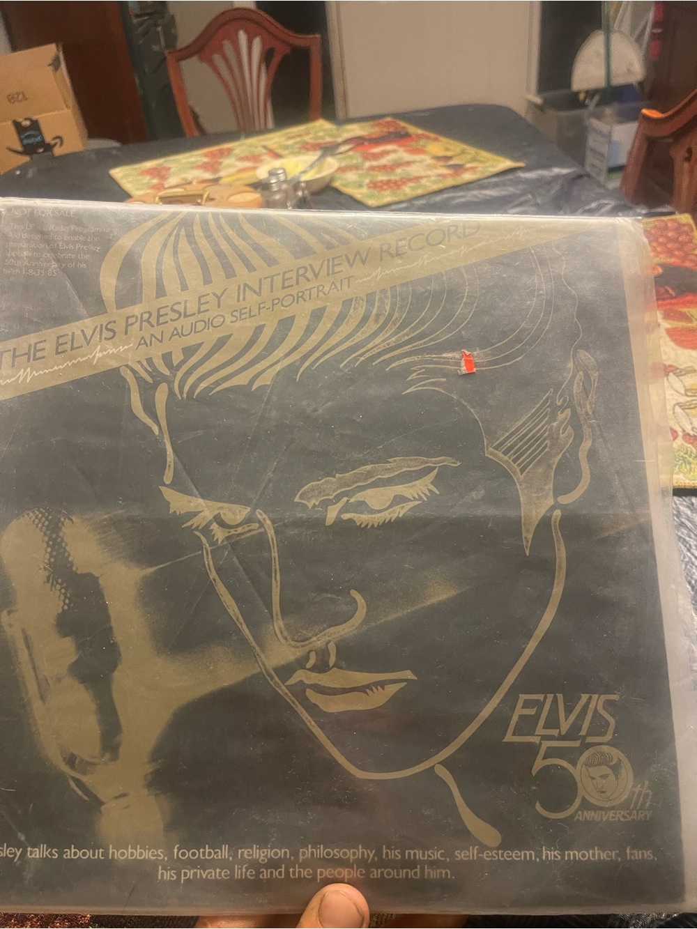 Album Elvis 50th Anniversary 1984 release vinyl record